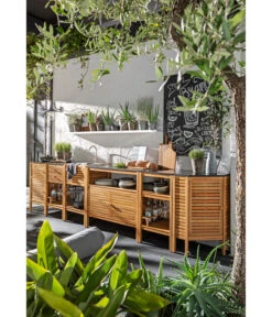 Dehner Schrank Southampton, 100 X 50 X 90 Cm 14 Dehner Schrank Southampton, 100 X 50 X 90 Cm -Gartenbedarf 2806644 WE MO 001 OutdoorkuecheSouthampton