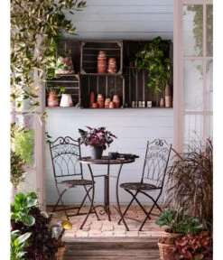 Metalltisch Antik, Ca. Ø61/H72 Cm -Gartenbedarf 3214889 WE MO 001 GruppeAntikNEU