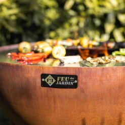 Edelstahl-Feuerstelle 'TRIA', Rost, 100 X 55 X 100 Cm 19 Edelstahl-Feuerstelle 'TRIA', Rost, 100 X 55 X 100 Cm -Gartenbedarf 3920100752 Feuerstelle TRIA rost 3 110904