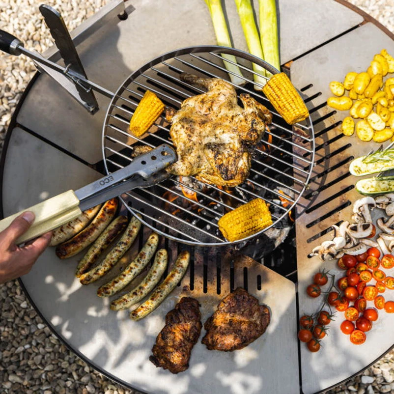 Edelstahl-Feuerstelle 'TRIA', Rost, 100 X 55 X 100 Cm 11 Edelstahl-Feuerstelle 'TRIA', Rost, 100 X 55 X 100 Cm – Bild 9