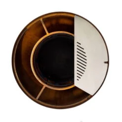 Edelstahl-Feuerstelle 'TRIA', Rost, 100 X 55 X 100 Cm 26 Edelstahl-Feuerstelle 'TRIA', Rost, 100 X 55 X 100 Cm -Gartenbedarf 3920100752 Feuerstelle TRIA rost ca100x55x100cm 7 125234