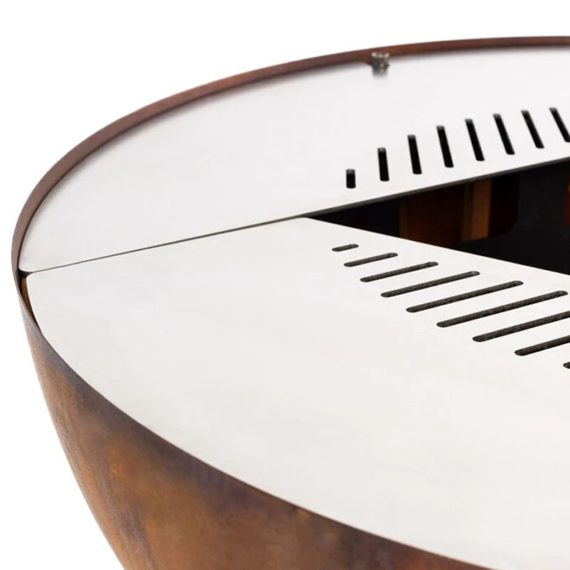 Edelstahl-Feuerstelle 'TRIA', Rost, 100 X 55 X 100 Cm 13 Edelstahl-Feuerstelle 'TRIA', Rost, 100 X 55 X 100 Cm – Bild 11