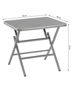 Dehner Klapptisch Chicago, Eckig 16 Dehner Klapptisch Chicago, Eckig -Gartenbedarf 4422382 WE BG 001 DehnerKlapptischChicagoeckig80x80cmNEU
