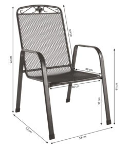MWH Metall-Gartensessel Savoy 22 MWH Metall-Gartensessel Savoy -Gartenbedarf 5312046 WE BG 001 MwhMetallGartensesselSavoyStapelsesselSavoy2