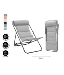 Dehner Campingstuhl Ibiza -Gartenbedarf 6635189 WE IG 001 CampingstuhlIbizaVanilla