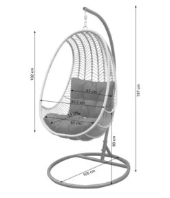 Dehner Hängesessel Venezia -Gartenbedarf 6701205 WE BG 001 DehnerHaengesesselVenezia