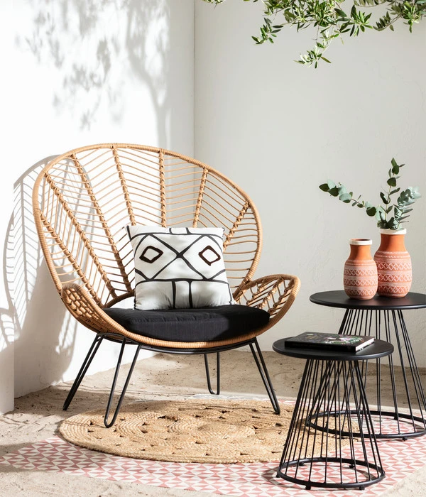 Dehner Geflechtsessel Venezia 5 Dehner Geflechtsessel Venezia – Bild 3