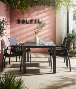 Dehner Gartentisch Nancy, Ca. B160/H75/T90 Cm -Gartenbedarf 6701734 6701726 WE MO 001 GruppeNancy