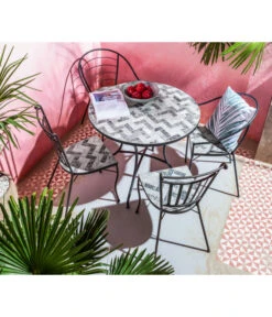 Dehner Mosaikstuhl Letizia -Gartenbedarf 6702211 WE MO 001 DehnerMosaikStuhlLetiziaNeu