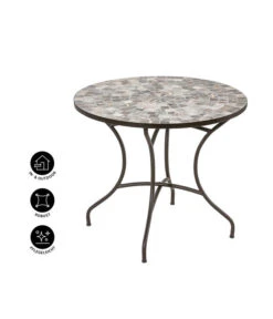 Dehner Mosaiktisch Grazia -Gartenbedarf 6702328 WE IG 001 MosaiktischGrazia90cmFINAL