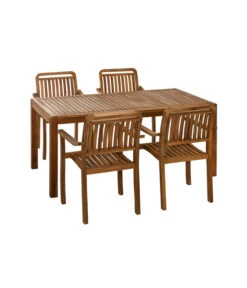 Dehner Gartentisch Lima, Ca. B160/H75/T90 Cm -Gartenbedarf 6708713 WE FS 003 GruppeLima