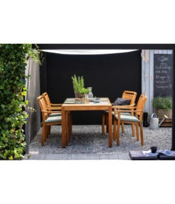 Dehner Gartentisch Lima, Ca. B160/H75/T90 Cm -Gartenbedarf 6708713 WE MO 001 GruppeLima