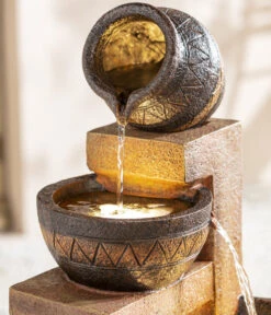 Dehner Polyresin-Gartenbrunnen Monterry, Ca. H117,5 Cm -Gartenbedarf 6742472 WE DE 002 DehnerPolyresinGartenbrunnenMonterryNEU