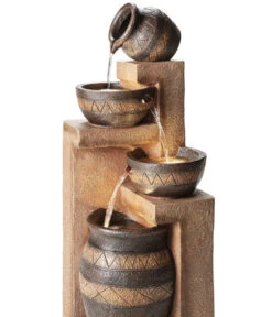 Dehner Polyresin-Gartenbrunnen Monterry, Ca. H117,5 Cm -Gartenbedarf 6742472 WE DE 004 DehnerPolyresinGartenbrunnenMonterryNEU