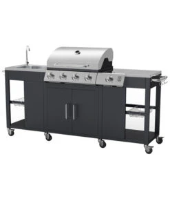 Tepro Gasgrill-Küche Petersburg -Gartenbedarf 6785463 WE FS 003 teproGasgrillKuechePetersberg