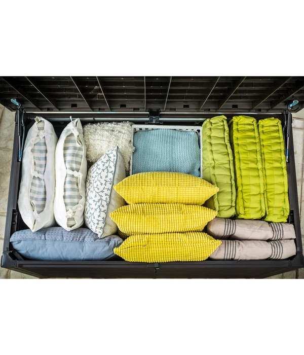 Keter Auflagenbox Ontario, 870 Liter, Ca. B147/H86/T83 Cm 13 Keter Auflagenbox Ontario, 870 Liter, Ca. B147/H86/T83 Cm – Bild 11