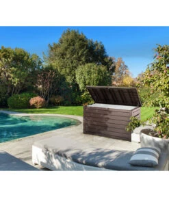 Keter Auflagenbox Ontario, 870 Liter, Ca. B147/H86/T83 Cm 16 Keter Auflagenbox Ontario, 870 Liter, Ca. B147/H86/T83 Cm -Gartenbedarf 6894919 WE MO 001 AuflagenboxOntario