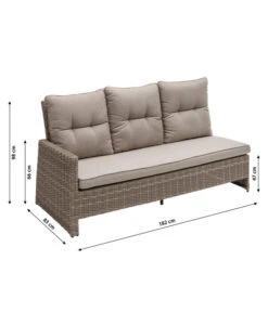 Dehner Geflechtlounge Bologna, 5-teilig 29 Dehner Geflechtlounge Bologna, 5-teilig -Gartenbedarf 6903447 WE BG 001 LoungeBologna korrektur