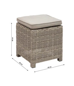 Dehner Geflechtlounge Bologna, 5-teilig 31 Dehner Geflechtlounge Bologna, 5-teilig -Gartenbedarf 6903447 WE BG 003 LoungeBolognaNEU