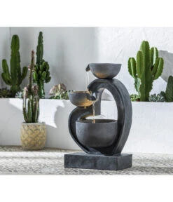 Dehner Polyresin-Gartenbrunnen Heart, Ca. H72,5 Cm -Gartenbedarf 6911218 WE MO 001 BrunnenHeartNEU