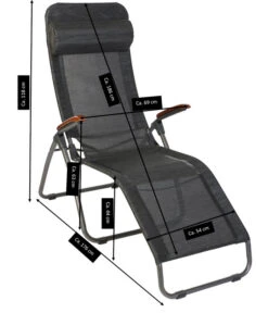 Sungörl Bäderliege Dreamliner Amazing Deluxe, Ca. B69/H118/T176 Cm -Gartenbedarf 6935183 WE DE 001 BaederliegeDEamlAmazing