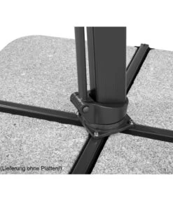 Schneider Ampelschirm Rhodos Smart, Quadratisch, Ca. B300/T300 Cm -Gartenbedarf 6953384 WE DE 006 SchneiderAmpelschirmRhodosSmartnatur