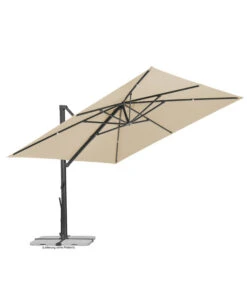 Schneider Ampelschirm Rhodos Smart, Quadratisch, Ca. B300/T300 Cm -Gartenbedarf 6953384 WE FS 003 SchneiderAmpelschirmRhodosSmartnatur