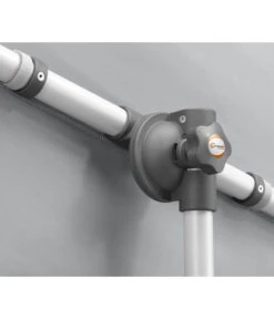 Schneider Sonnenschirm Novara, Rechteckig, Ca. B190/T140 Cm -Gartenbedarf 6953541 WE DE 002 SchneiderSonnenschirmNovarasilbergrau