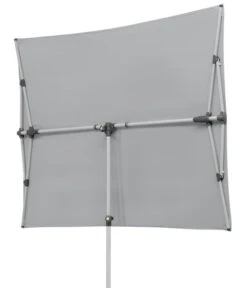 Schneider Sonnenschirm Novara, Rechteckig, Ca. B190/T140 Cm -Gartenbedarf 6953541 WE FS 004 SchneiderSonnenschirmNovarasilbergrau