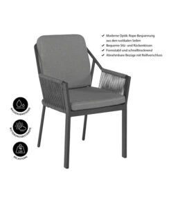 Tierra Outdoor Gartensessel Liv Dining -Gartenbedarf 6957567 WE IG 001 GartenstuhlLivDining