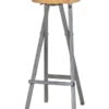 Fun Star Barhocker, Ca. H82 Cm -Gartenbedarf 6982896 WE FS 001 BarhockerStahlHolz