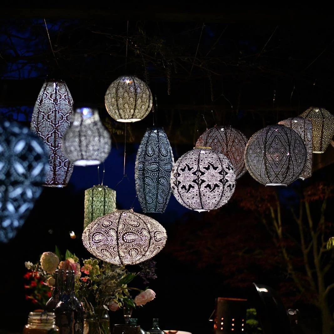 Solarlaterne 'Oval 40', Taupe, Ø 40 X 27 Cm 12 Solarlaterne 'Oval 40', Taupe, Ø 40 X 27 Cm – Bild 10