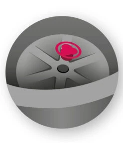 Scheurich Kunststoff-Topf Barceo High, Rund -Gartenbedarf WE DE 008 BodenlochWaveGlobeHigh